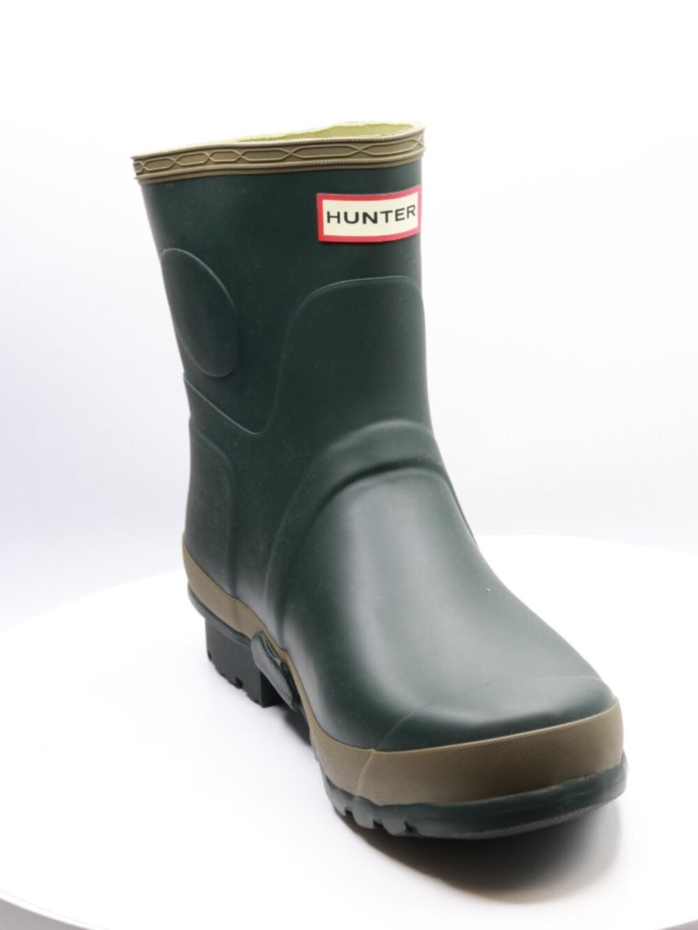 Hunter Field Gardener Short Boot Dark Olive/Clay 11 M 10UK